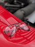 Ferrari F23 schwarze 90er Vintage Luxus Formel 1 Brille