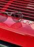 Ferrari F23/S graue 90er Vintage Luxus Piloten Brille