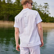 LA CONCH Goldfinger Shirt Weiss