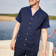 LA CONCH Goldfinger Shirt Navy