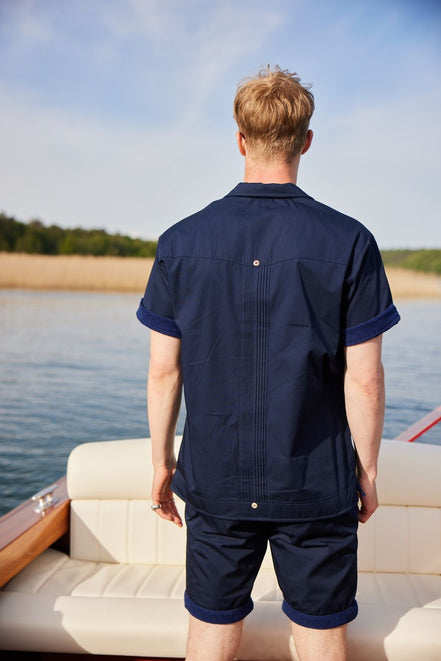 LA CONCH Goldfinger Shirt Navy