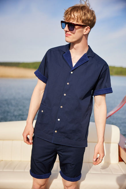 LA CONCH Goldfinger Shirt Navy