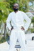 LA CONCH "Grand Bahama" Gurkha Leinenhose offwhite
