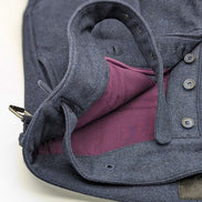 Bowler Berlin Gurkha Hose Fischgrat Dunkelblau