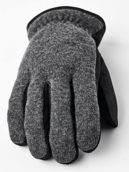 Hestra "Noah" Charcoal Black
