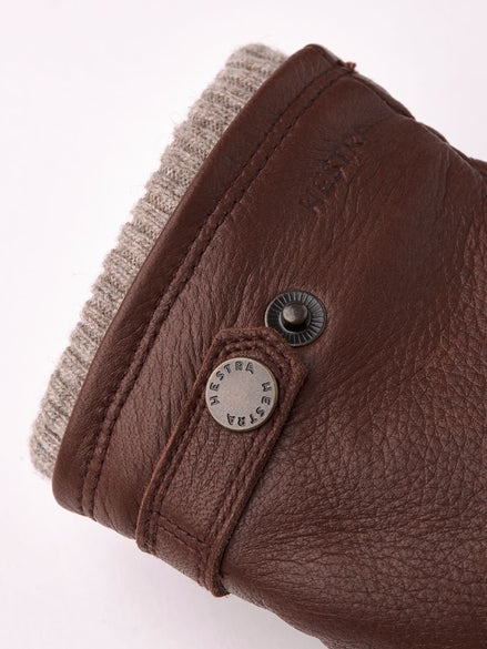 Hestra "Utsjö" Elchleder Handschuh Chestnut
