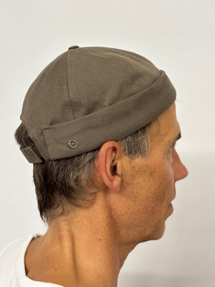 Classic dockercap kaki cotton Eisdieler