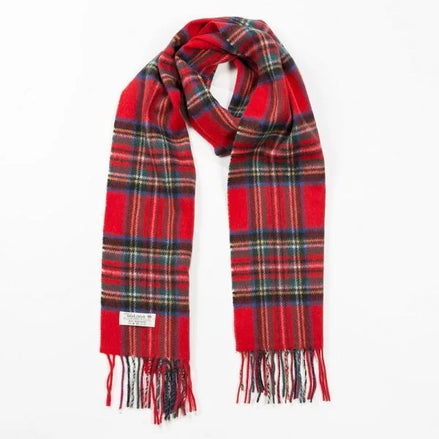 Irischer Wollschal Rot, Royal Stewart Tartan