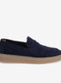 Schmoove "Loafly Moc(casin)" Navy Suede