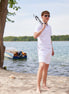 LA CONCH "Playshorts" Terry white
