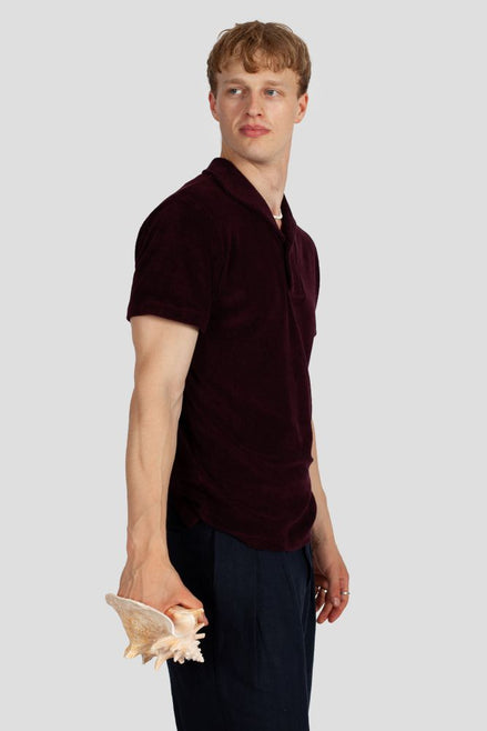 LA CONCH "Playshirt" Terry Aubergine