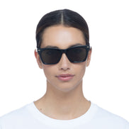 Le Specs Chante | Black Polarised