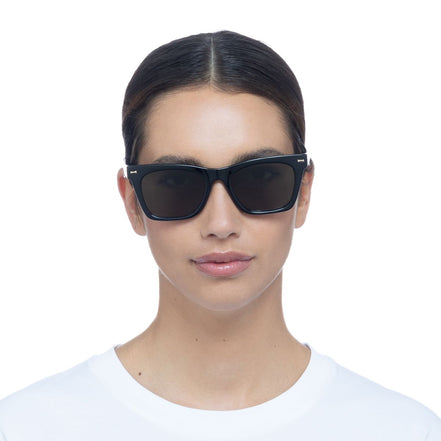 Le Specs Chante | Black Polarised