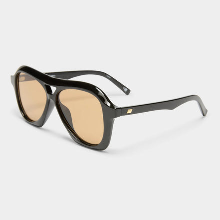 Le Specs Drizzle | Black Light Brown
