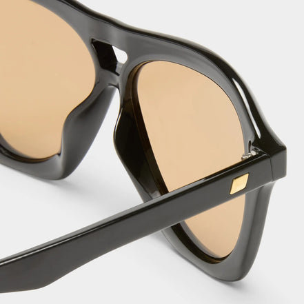 Le Specs Drizzle | Black Light Brown