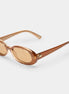 Le Specs "Outta Love" Sonnenbrille Caramel