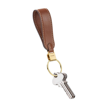 Orbitkey Loop Keychain Caramel