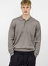 Bowler Berlin Merino Polo Sandgrau
