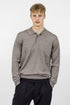 Bowler Berlin Merino Polo Sandgrau