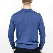 Bowler Berlin Merino Polo Denim