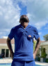 LA CONCH "Playshirt" Terry fountain blue