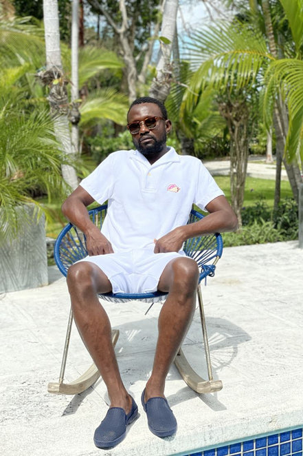 LA CONCH "Playshirt" Terry white