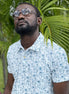 LA CONCH Poloshirt "Nassau" Bahamas-Allover-Print