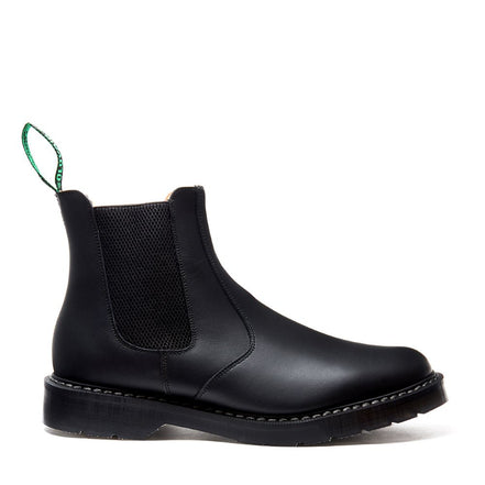 Solovair Black Greasy Dealer Boot
