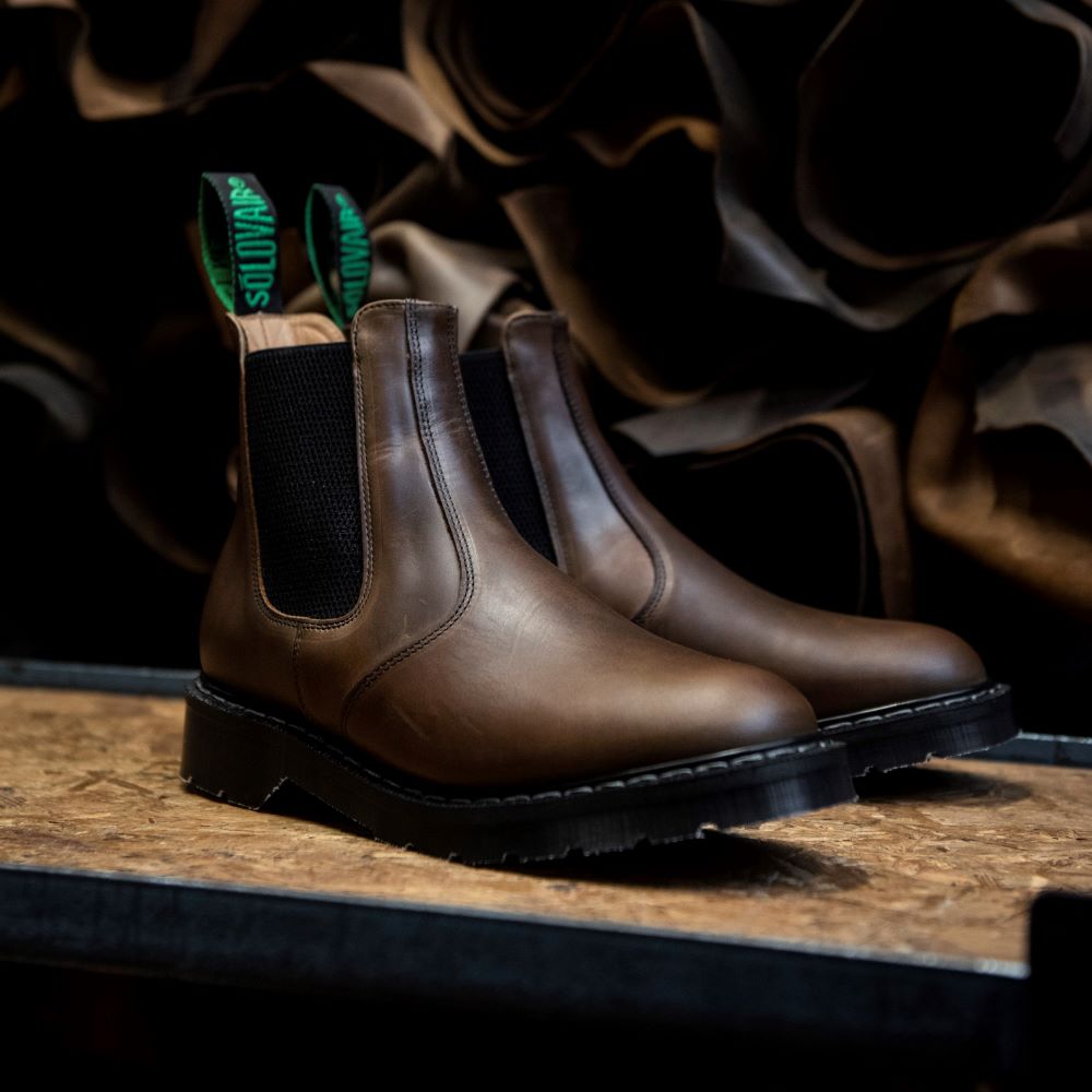 Solovair Gaucho Crazy Horse Dealer Boot - Main Image