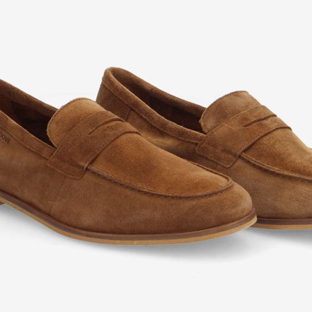 Schmoove "Smart Moc(casin)" Tabacco Suede