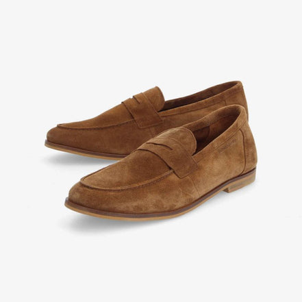 Schmoove "Smart Moc(casin)" Tabacco Suede