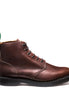Solovair Brown Gaucho Crazy Horse 6 Eye Astronaut Boot