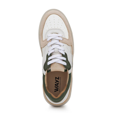 Wayz The Sonder White Green Almond Milk Full Leather