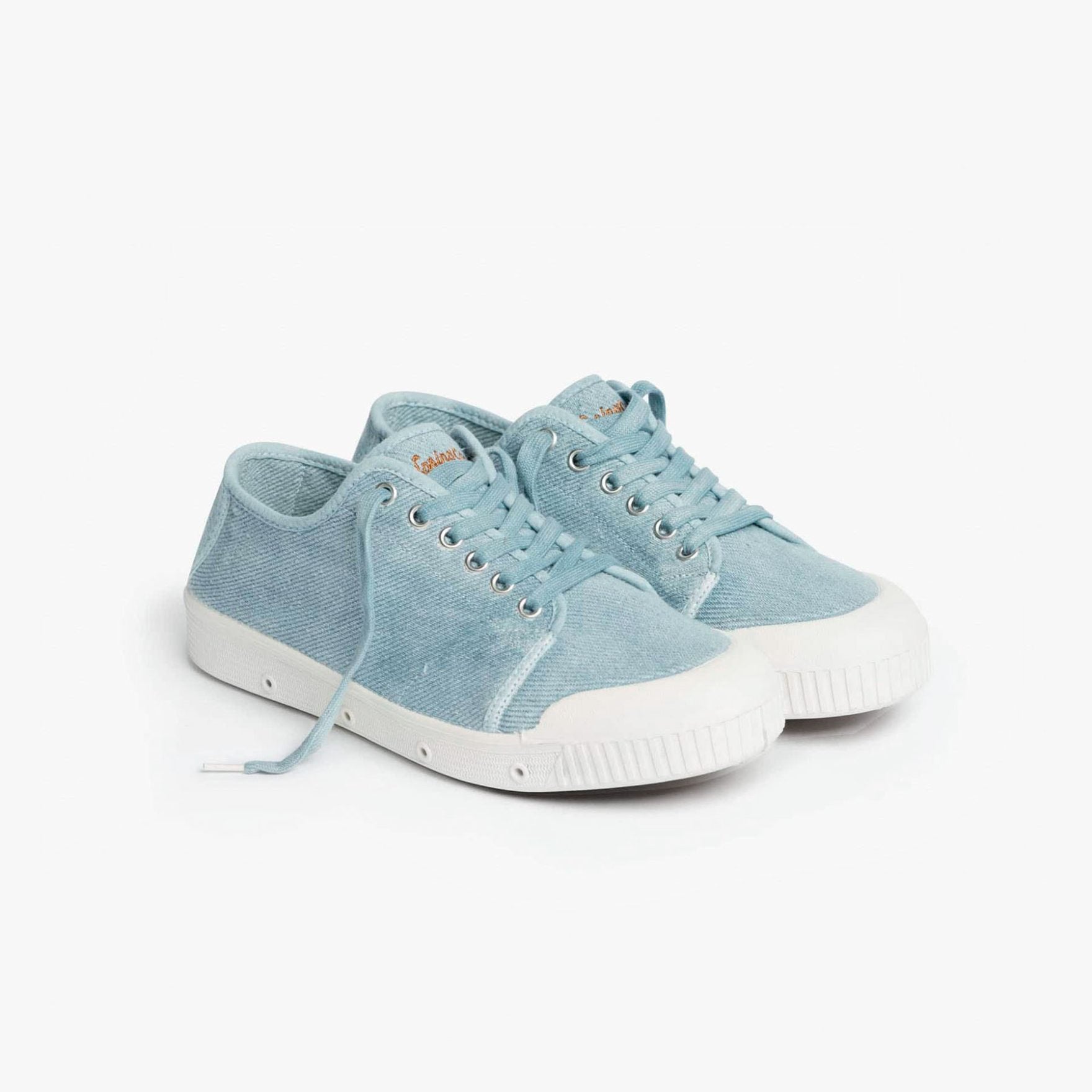Spring Court G2 Washed Heavy Twill Blue