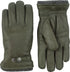 Hestra "Utsjö" Elchleder Handschuh Dark Forest