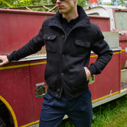 Bowler Berlin Sweatjacke Black