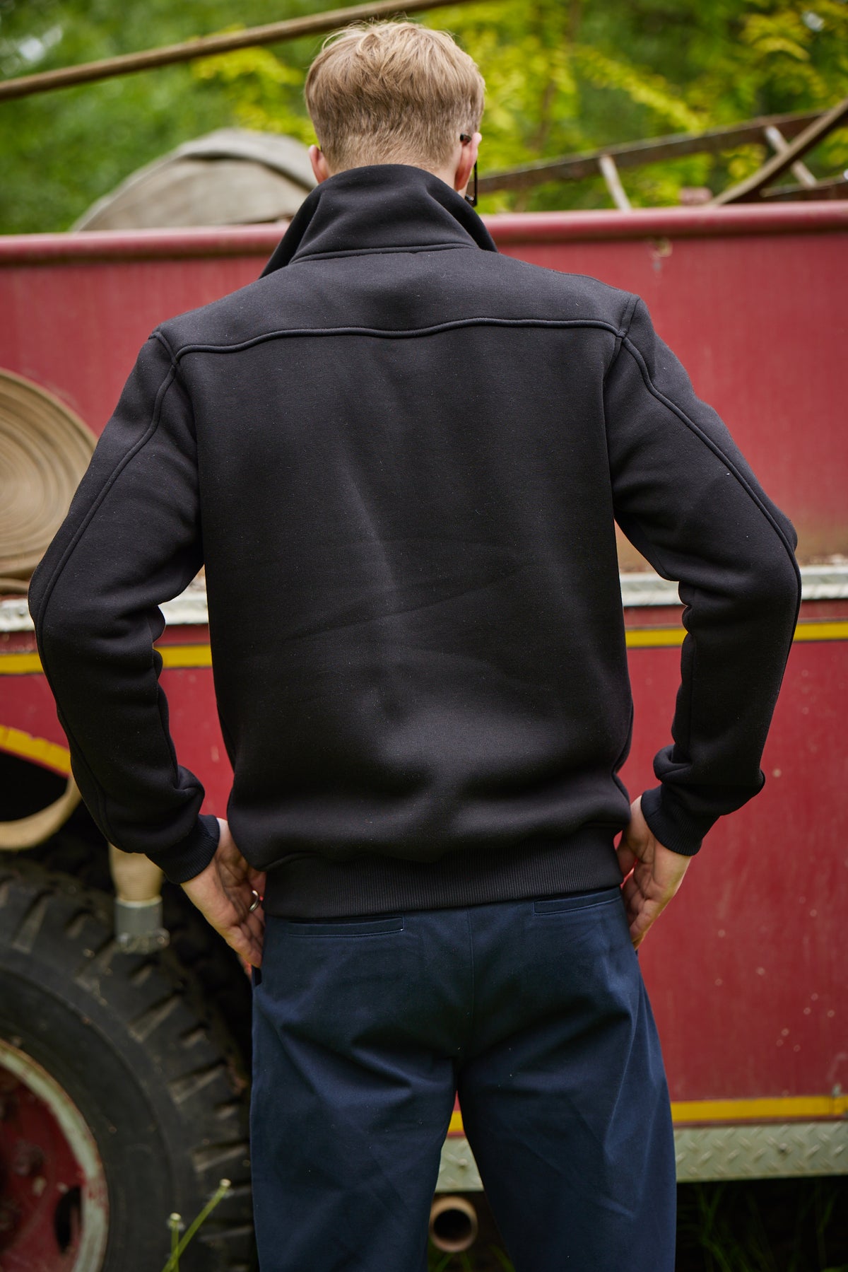 Bowler Berlin Sweatjacke Black
