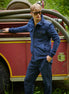 Bowler Sweatjacke Navy Fishbone