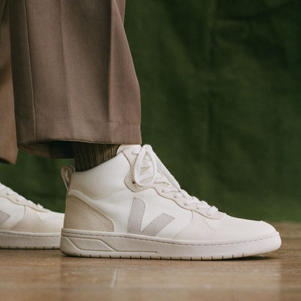 Veja V-15 Chromefree Leather Cashew Pierre Multico