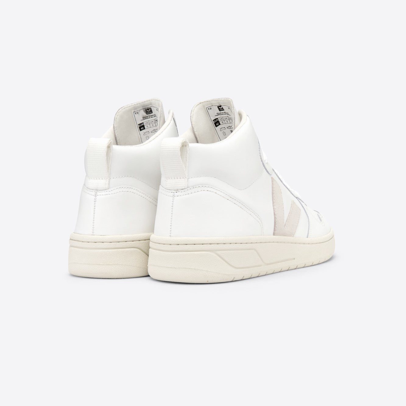 Veja V-15 Leather Extra-White Natural