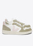 Veja V-10 Chromefree Leather Extra-White Petale Sahara