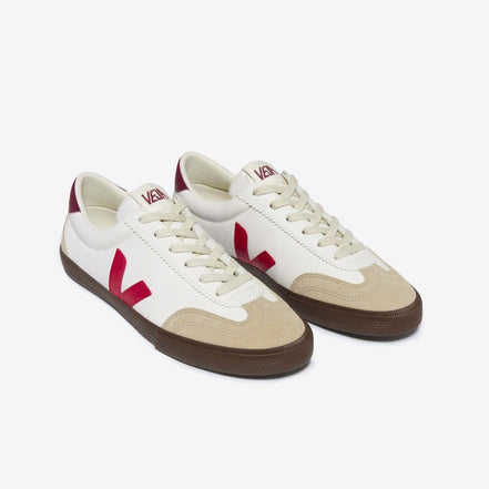 Veja Volley Leather White Pekin Bark
