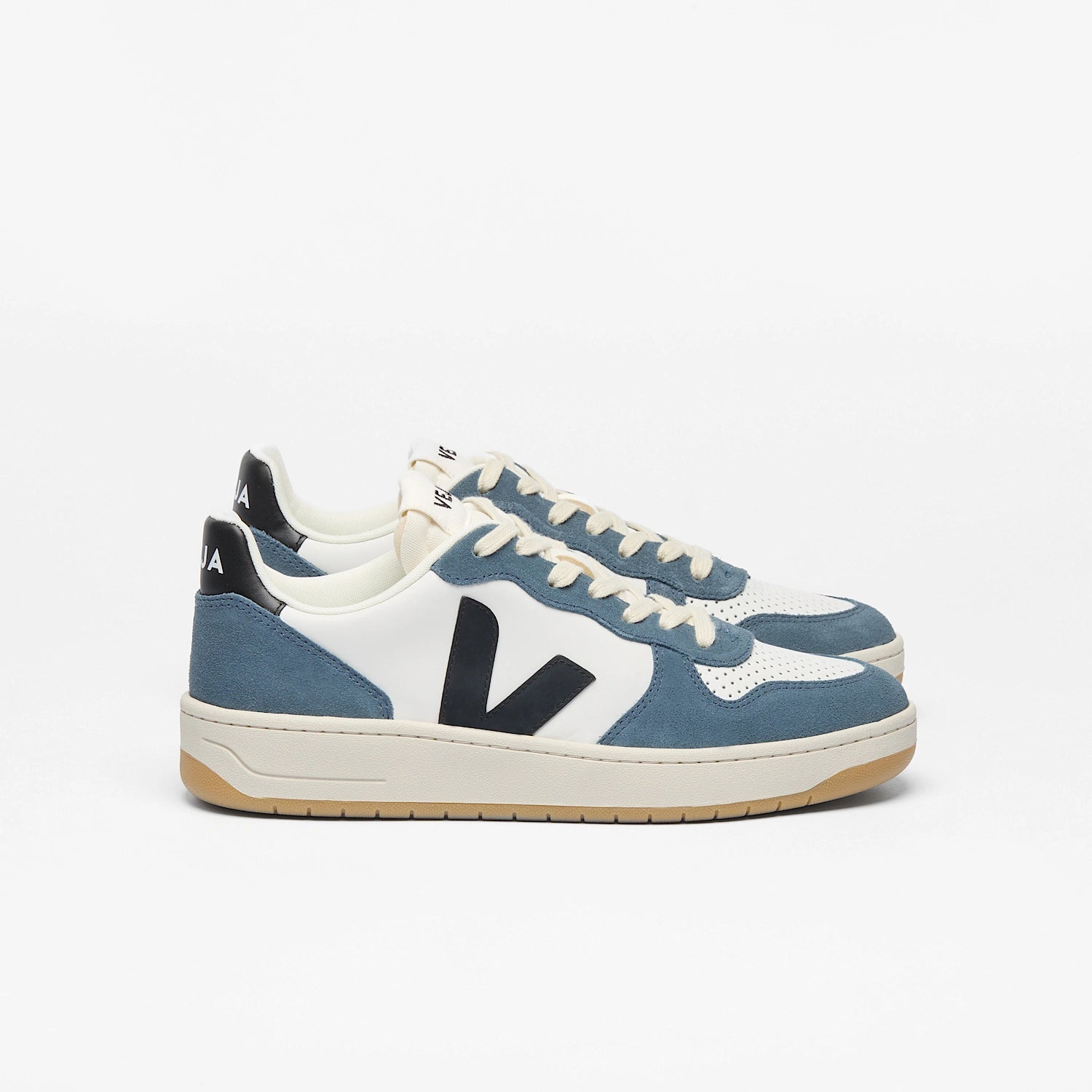 Veja V-10 Prime Leather White Black California
