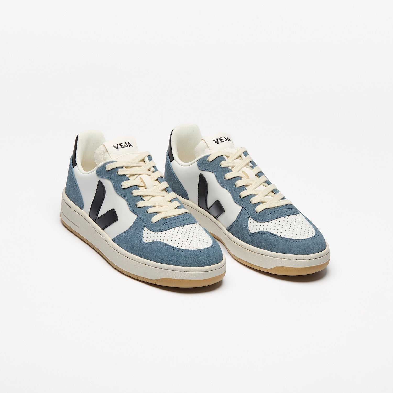 Veja V-10 Prime Leather White Black California