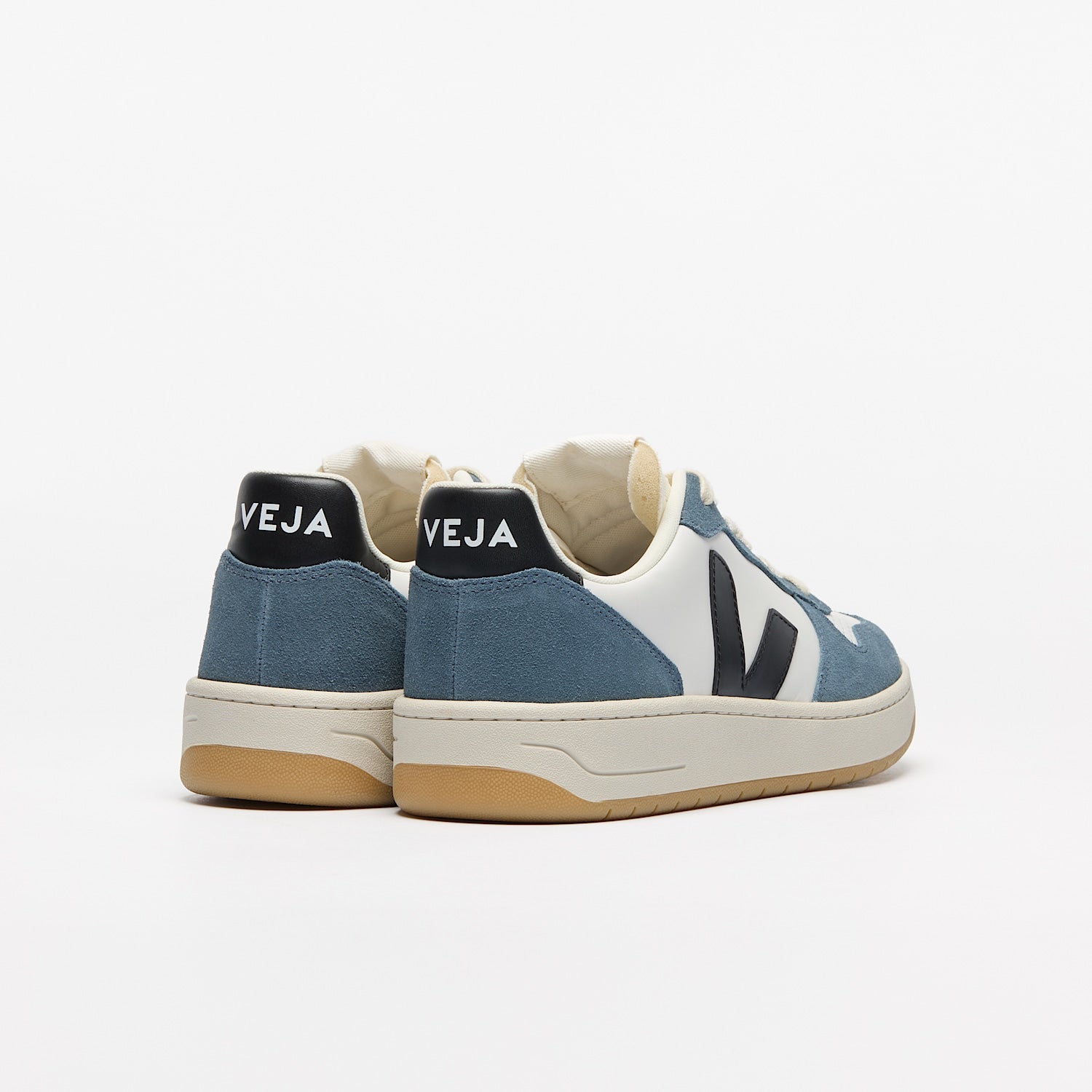 Veja V-10 Prime Leather White Black California