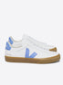 Veja Campo Chromefree Leather Extra-White Aqua Natural
