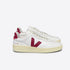 Veja V-90 Leather White Marsala