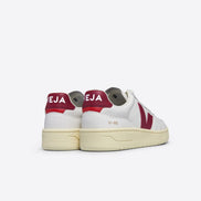 Veja V-90 Leather White Marsala
