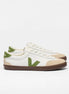 Veja Volley Leather White Kiwi Bark