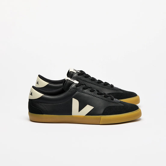 Veja-Volley-black-leather-Sneaker